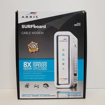 ARRIS Cable Modem Surfboard SB6141 DOCSIS 3.0 8 Download 4 Upload White - $14.86