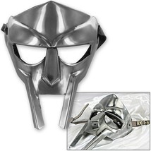 Medieval MF Doom Gladiator Mask Mad villain 18g Mild Steel Replica Face ... - $48.61