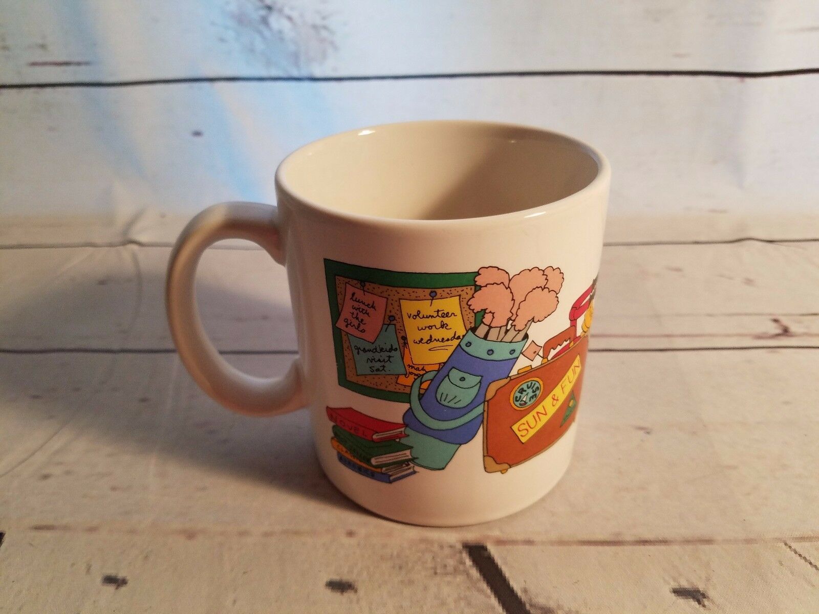 Russ Berrie Coffee Mug Lawyers Do It Before The Bar #8410 White Cartoo –  Shop Thrift World