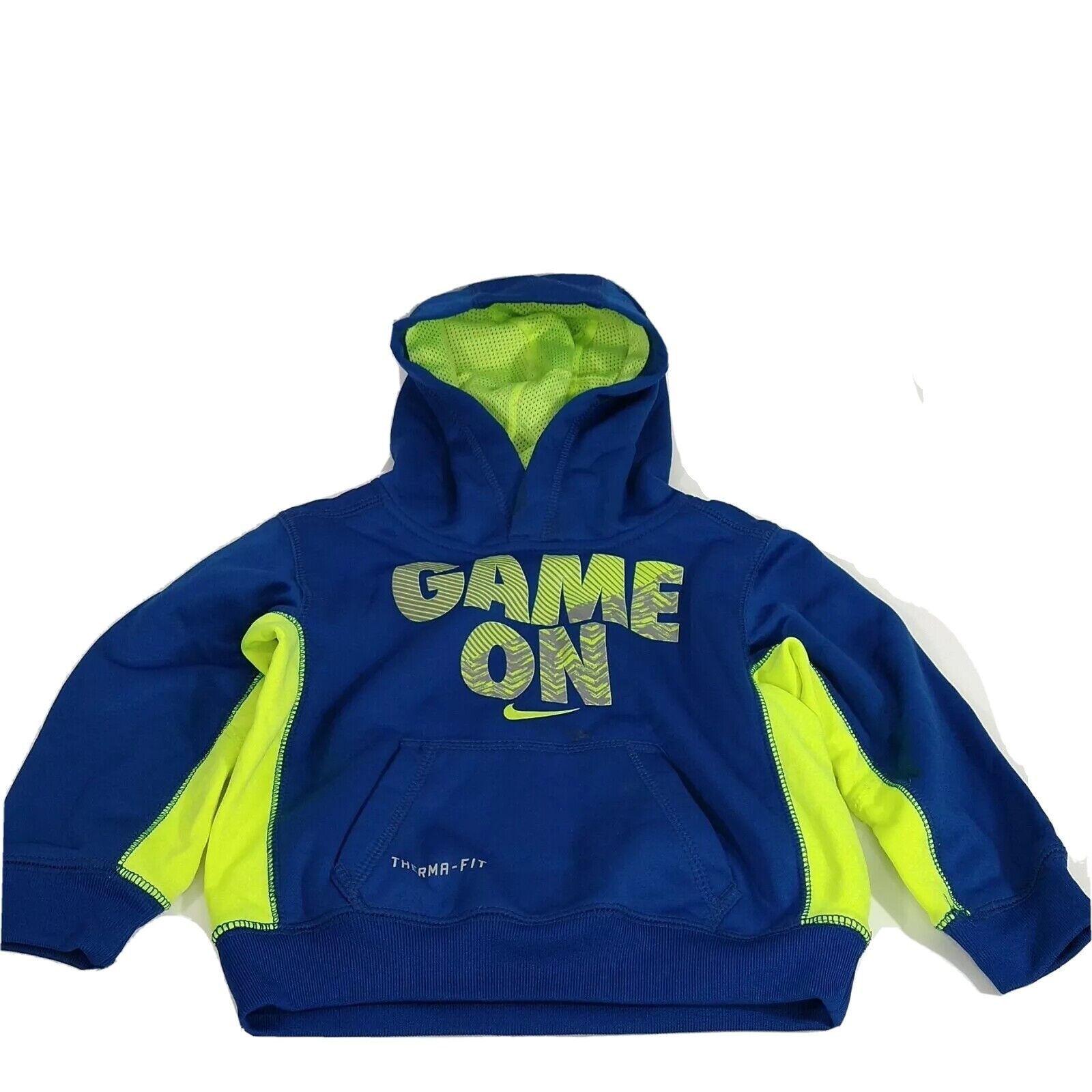 Nike Seattle Seahawks Therma-FIT Full Zip Hoodie - Neon Green