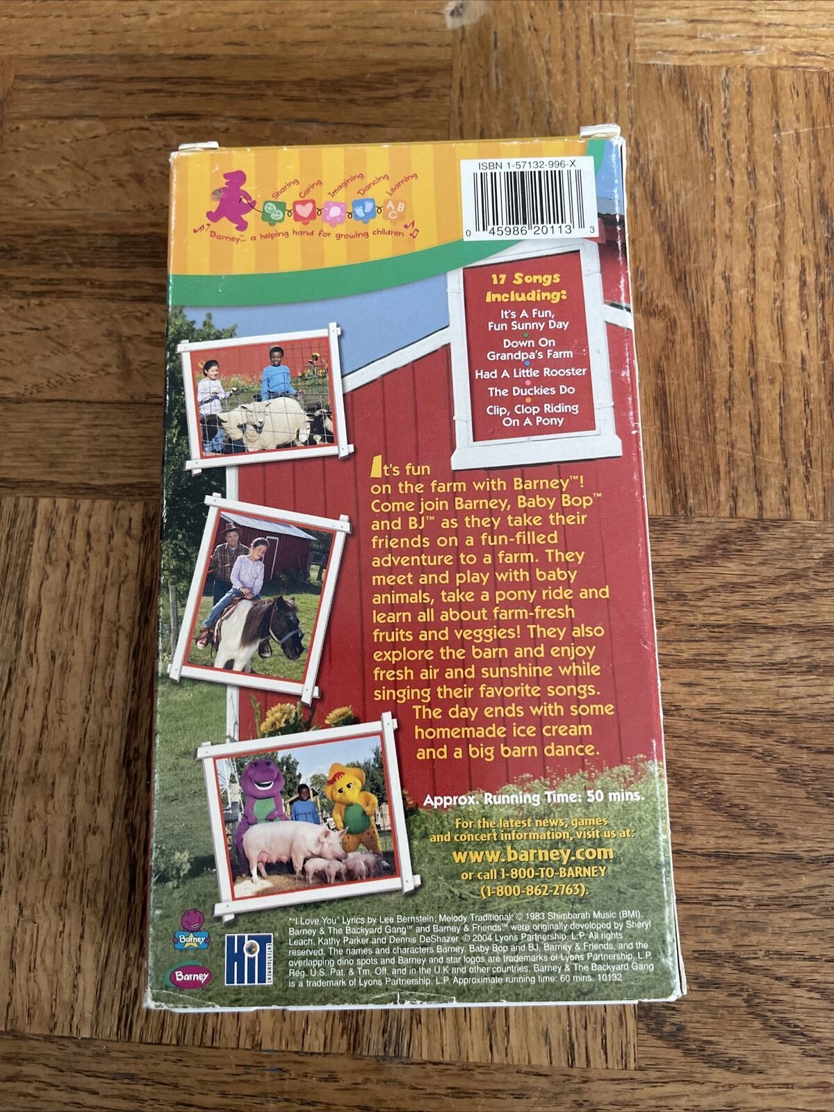 Let's Go To The Mall I'll Drive Barney Let’s Go To The Farm VHS - VHS Tapes