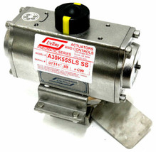 Unitorq A30K55SLS Ss Pneumatic Actuator W/ Apollo 76-603-01 Threaded Ball Valve - $350.00