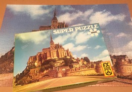 Vintage F.X. Schmid Super Puzzle 1000 - No. 98243 Mont St. Michel image 1