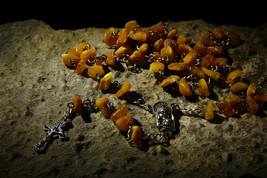 Guardian Angel Ability To Contact Angels Haunted Rosary Amber Prayer Beads Izida - $252.00