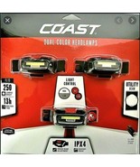 Coast FL13 Dual Color Headlamps, 3 Pack, 250 Lumen ,13 Hr Max, Weather P... - $27.95