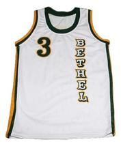 Allen Iverson Bethel High School Basketball Jersey Sewn White Any Size image 1