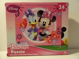 Minnie Mouse Bowtique 24 Piece Jigsaw Puzzle - Varied Designs - $5.99