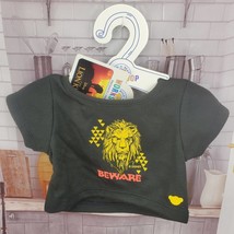 Build A Bear Scar BEWARE Shirt Disney Lion King Plush BAB - $15.00