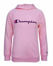 Champion Toddler Girls Pink Raglan Hooded Sweatshirt, 2T - $19.79