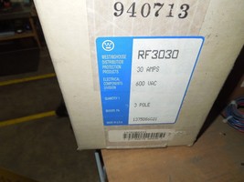 Westinghouse RF3030 30A 3P 600VAC Style# 1375D86G21 Circuit Breaker New ... - $150.00