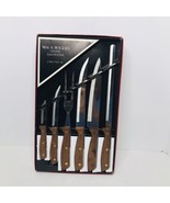 WM. A. Rogers Oneida 6 Piece Chefs Cutlery Knife Set Made In Japan New I... - $29.60