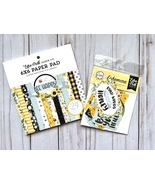 Bee Happy 6X6&quot; Double Sided Cardstock / Ephemera Pack. Echo Park - $11.95
