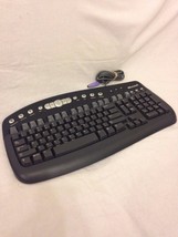 (A27) MICROSOFT Basic Wired Black Computer Keyboard for Windows PC 1.0A ... - $27.23