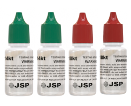 8 Bottles JSP 18k Test Testing Acid Gold Tester Lot Jewelry