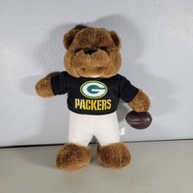 NFL Green Bay Packers 12” Plush Bear 2015 Good Stuff Co Officially Licensed - $11.76