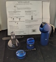 Houdini Corkscrew, Aerator Shower, Cutter, Seal, Spiral in Cobalt Blue - $39.60