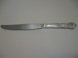 Silver Plate Valley Rose Dinner Knife Wm A Rogers Oneida Ltd Discont 195... - $6.95