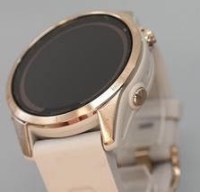 Garmin fenix 7S Sapphire Solar GPS Watch - Cream Gold/Light Sand image 5