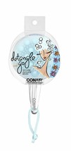 Conair Detangle & Go Shower Massage Brush with Light Blue Silicone Detangling Br - $11.87