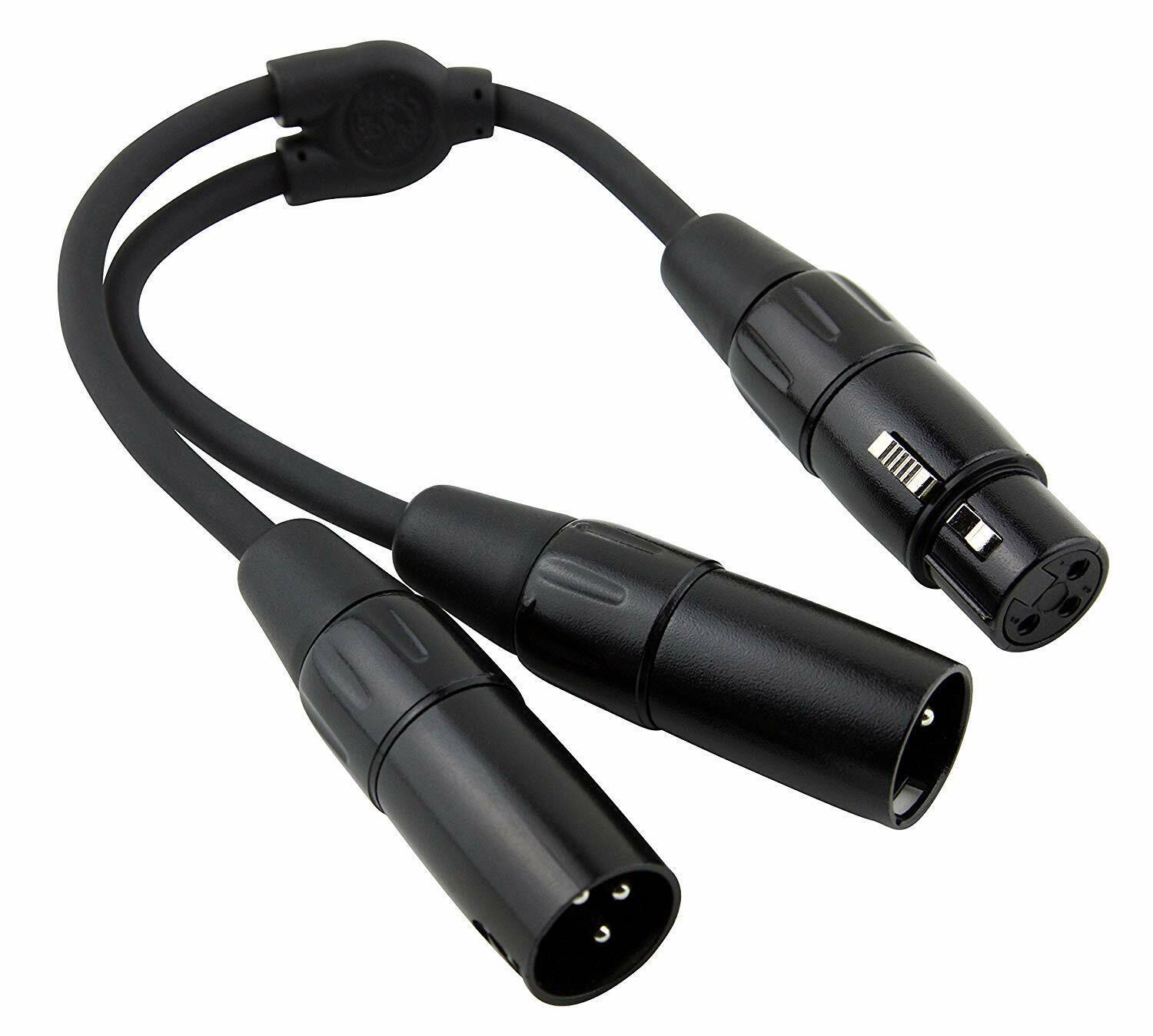 4-Channel Female XLR to Male CAT6 Stage Snakes by LyxPro