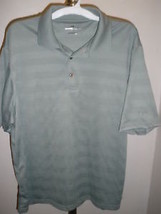 Mens Grand Slam Golf Shirt w/Logo &amp; Buttons Sz L SHARP! - $13.85