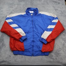 Pro Celebrity Jacket Mens M Blue American Team Sports Full Zip Outdoor wear - $29.68