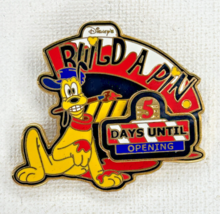 Disney 2002 WDW Pluto Build A Pin Event Countdown 5 Days 3-D LE Pin#13317 - $17.05