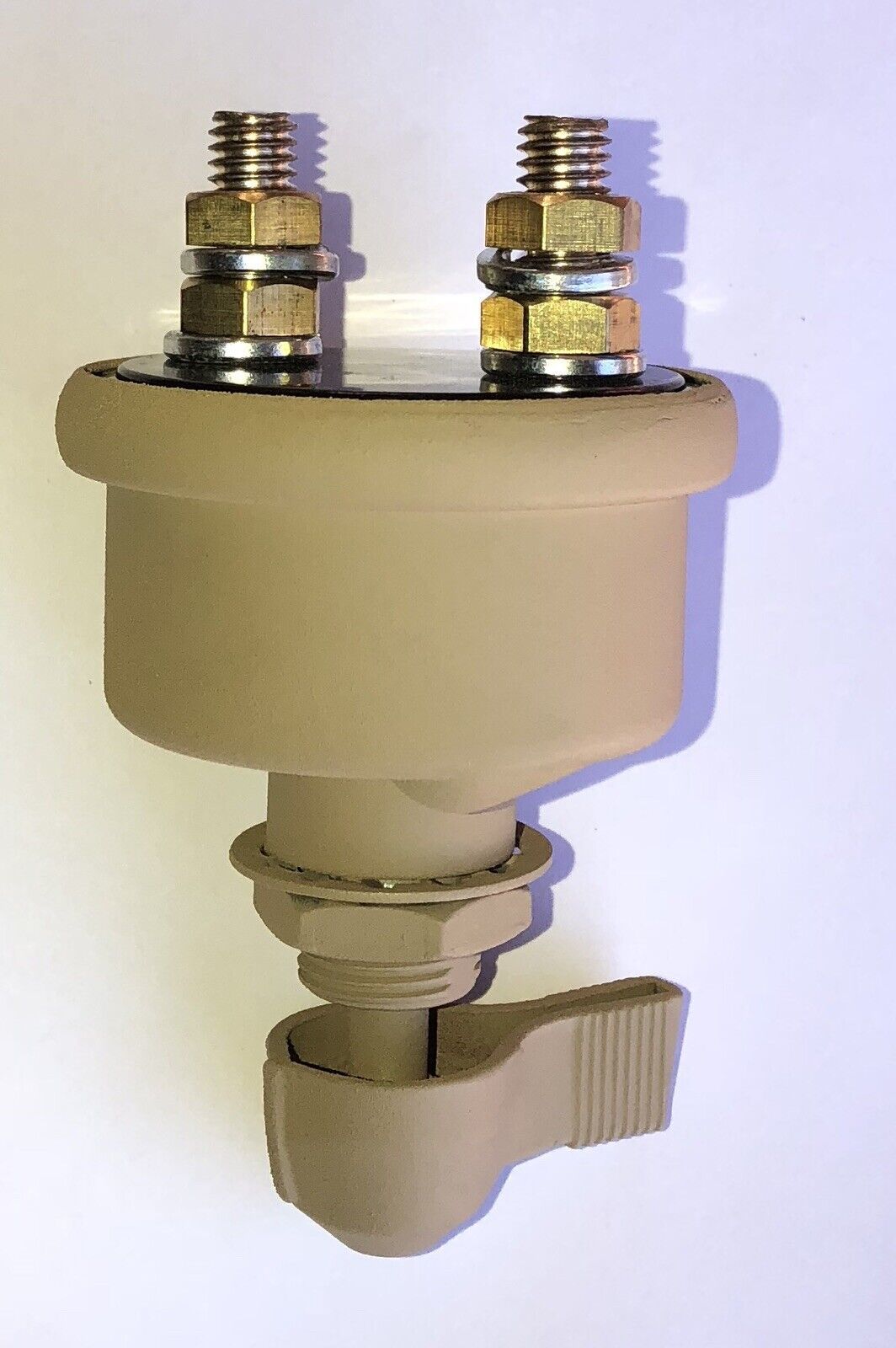 24V Military Humvee M998 Master Battery Kill Switch Brown Steel show