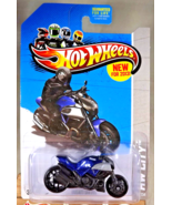 2013 Hot Wheels #9 HW City-Street Power DUCATI DIAVEL Blue/Black Vari w/... - $11.00