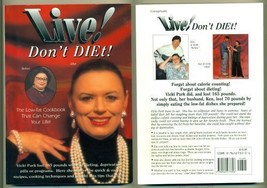 Live Don&#39;t Diet: The Low Fat Cookbook That Can Change Your Life [Paperba... - $3.71
