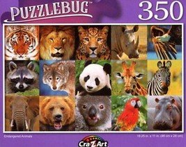 Endangered Animals - 350 Pieces Jigsaw Puzzle - $11.87