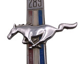 Vintage Ford Mustang 289 Car Emblem Ornament Logo Metal Horse Badge - $19.99