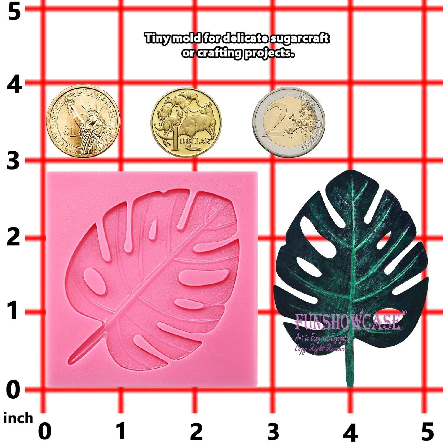 Funshowcase Assorted Size Butterfly Fondant Silicone Molds