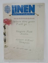 Linen Stitchery Gloria Pat Counted Cross Stitch Booklet Wedding Sampler ... - $8.90