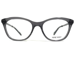 Nine West Eyeglasses Frames NW8004 010 Grey Cat Eye Full Rim 50-17-135 - $41.86