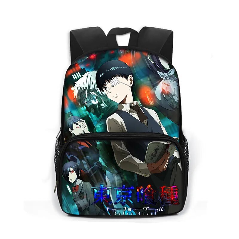 Japanese Tokyo Ghoul Cosplay backpack Boys School Students bags Men's