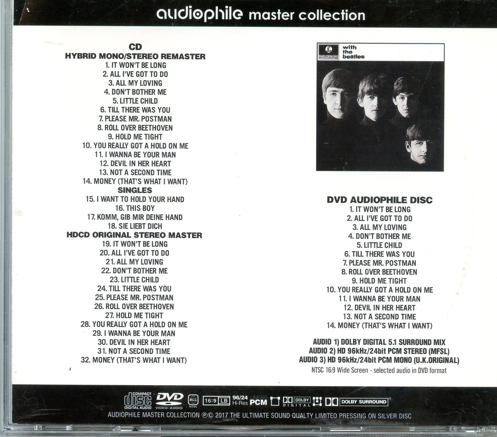 The Beatles Audiophile Master Collection With The Beatles 1 Cd 1 Audio Cds