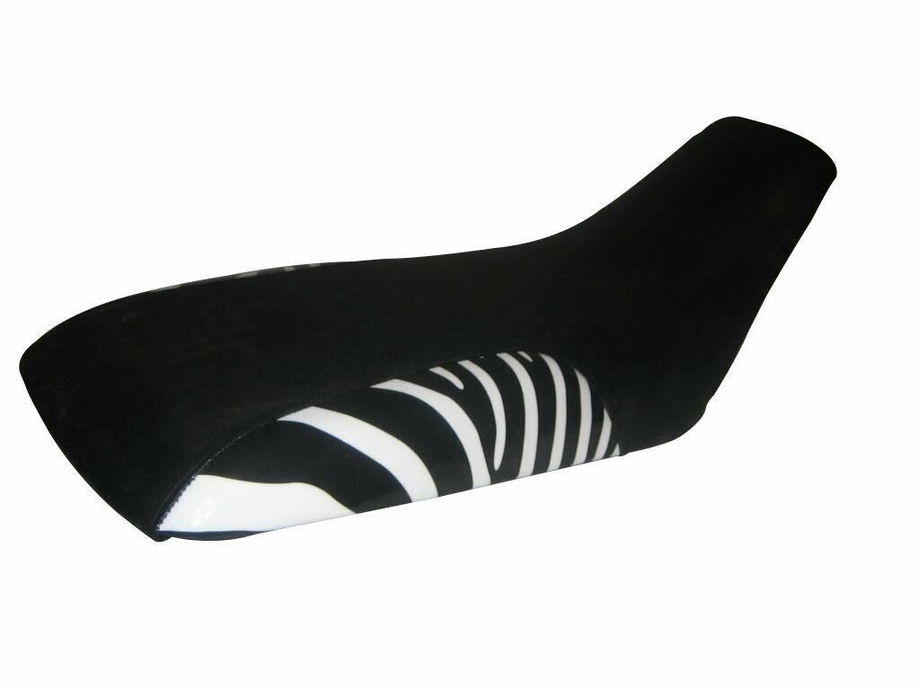 Primary image for For Honda TRX300/400 Rancher Seat Cover 2000 To 2003 Zebra Side Black Top #64rd6
