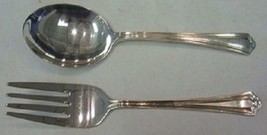 Mary Warren by Manchester Sterling Silver Baby Set 2pc 4 3/4" Original Infant - $98.01