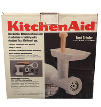 KitchenAid Food Grinder Stand Mixer Attachment - White- Model FGA - $33.66