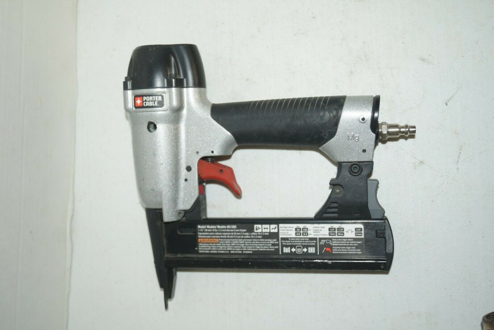 FOR PARTS NOT WORKING Porter Cable Crown Stapler 18Gauge 11/2 Inch