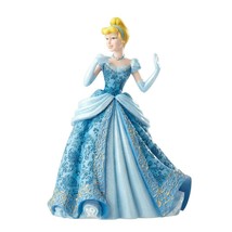 Disney Cinderella Figurine with Blue Dress 8.25" High Enesco Princess 4058288
