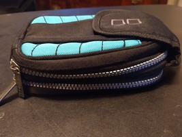 Official Nintendo DS Carrying Case Travel Bag Storage OEM Black Authentic Blue - $13.85