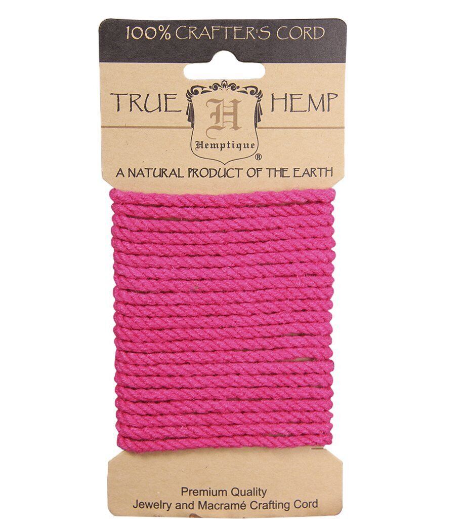 Mandala Crafts Colored Jute Twine for Crafts - Jute Rope Natural Hemp Cord for Jewelry Making - Jute String Hemp Twine for Gift Wrapping Artwork