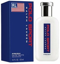 Polo Sport Fresh By Ralph Lauren 4.2 Oz Eau De Toilete Spray For Men Sealed - $30.35
