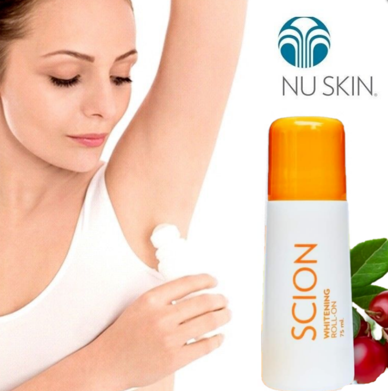 10 X SCION WHITENING ROLLON UnderArm DeoDorant NuSkin AntiPerspirant 75ml Deodorants