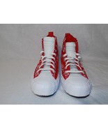 Converse Not A Chuck UNT1TL3D High Top Size 12 White Red Mens Sneakers NWOB - $44.55