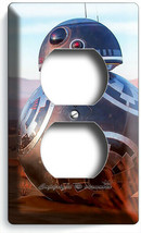 FORCE AWAKENS STAR WARS BB-8 DRON ROBOT BAD GUY OUTLET WALL PLATE ROOM A... - $10.99