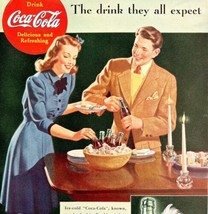 Coca Cola 1942 Advertisement Coke The Drink They All Expect Soda Pop DWY1A - $29.99