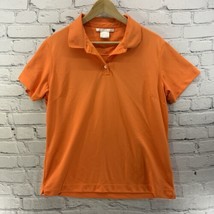Nike Golf Polo Womens Sz XL Tangerine Orange Short Sleeve  - $14.84